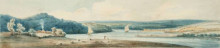 Копия картины "a winding estuary" художника "гёртин томас"