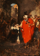 Копия картины "the slave market" художника "гизис николаос"