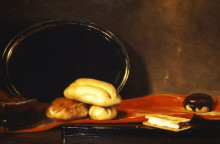 Репродукция картины "table or bread" художника "гизис николаос"
