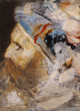 Репродукция картины "head of old man" художника "гизис николаос"