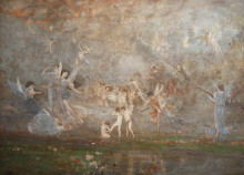 Копия картины "spring symphony" художника "гизис николаос"