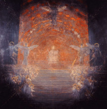 Репродукция картины "behold the celestial bridegroom cometh" художника "гизис николаос"