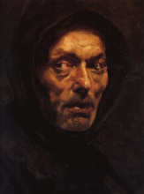 Копия картины "capuchin" художника "гизис николаос"