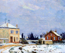 Картина "neige" художника "гийомен арман"