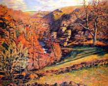 Картина "madness ravine, crozant" художника "гийомен арман"