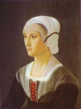 Копия картины "portrait of lucrezia tornabuoni" художника "гирландайо доменико"