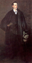 Копия картины "portrait of charles fitzgerald" художника "глакенс уильям джеймс"