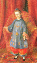 Картина "lenna, the artist&#39;s daughter, in a chinese costume" художника "глакенс уильям джеймс"