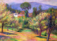 Копия картины "connecticut landscape" художника "глакенс уильям джеймс"