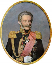 Копия картины "antoine henri jomini" художника "глейр марк габриэль шарль"