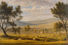 Копия картины "patterdale farm" художника "гловер джон"