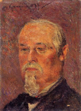 Копия картины "портрет филиберта фовра" художника "гоген поль"