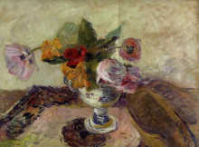 Копия картины "ваза с цветами" художника "гоген поль"