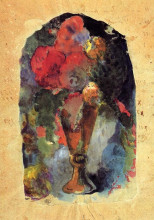 Репродукция картины "букет цветов" художника "гоген поль"