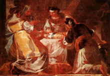 Копия картины "birth of the virgin" художника "гойя франсиско де"