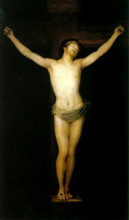 Копия картины "crucified christ" художника "гойя франсиско де"
