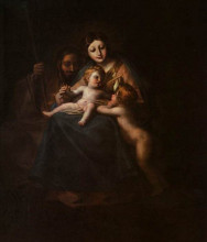 Репродукция картины "the holy family" художника "гойя франсиско де"