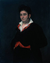 Репродукция картины "портрет дона рамона сатуэ" художника "гойя франсиско де"
