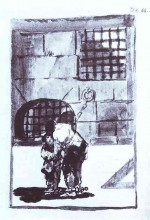 Картина "the prisoners in chains" художника "гойя франсиско де"