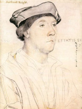 Картина "portrait of sir richard southwell" художника "гольбейн младший ганс"