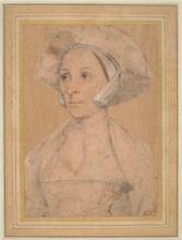 Картина "portrait of an englishwoman" художника "гольбейн младший ганс"