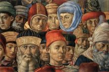 Картина "procession of the magi (detail)" художника "гоццоли беноццо"