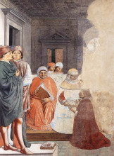 Картина "st. augustine at the university of carthage" художника "гоццоли беноццо"