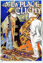 Репродукция картины "a la place clichy" художника "грассе эжен"