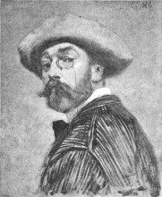 Копия картины "self-portrait" художника "грассе эжен"