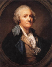 Копия картины "self-portrait" художника "грёз жан-батист"