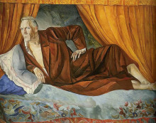Картина "portrait of feodor chaliapin" художника "григорьев борис"