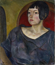 Копия картины "portrait of a woman" художника "григорьев борис"