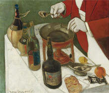 Репродукция картины "makin pancakes. diptych" художника "григорьев борис"