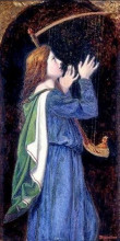 Копия картины "saint cecilia" художника "гримшоу джон эткинсон"