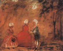 Картина "rococo" художника "гулачи лайош"
