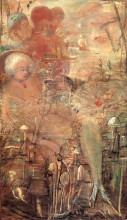 Копия картины "the opium smoker&#39;s dream" художника "гулачи лайош"