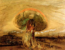 Репродукция картины "mushroom" художника "гюго виктор"