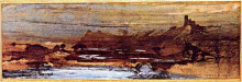 Копия картины "the upper rhine" художника "гюго виктор"