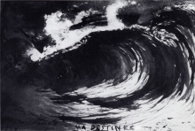 Картина "the wave or my destiny" художника "гюго виктор"