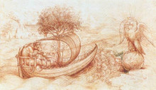 Картина "allegory" художника "да винчи леонардо"