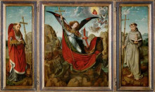 Репродукция картины "altar of archangel michael" художника "давід герард"