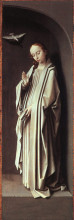 Копия картины "the virgin of the annunciation" художника "давід герард"