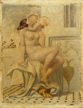 Репродукция картины "cupid and psyche" художника "дадд ричард"