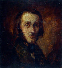 Репродукция картины "portrait of a man" художника "дадд ричард"