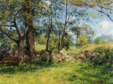 Картина "summer landscape (summertime)" художника "де камп джозеф родефер"