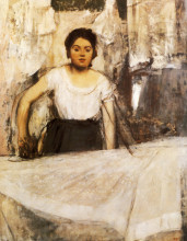 Картина "женщина гладит" художника "дега эдгар"