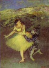 Картина "балет в парижской опере" художника "дега эдгар"