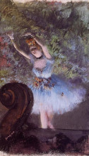 Копия картины "танцовщица" художника "дега эдгар"