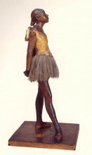 Картина "маленькая танцовщица четырнадцати лет" художника "дега эдгар"