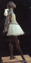 Копия картины "маленькая танцовщица четырнадцати лет" художника "дега эдгар"